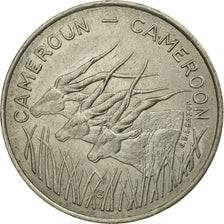Coin, Cameroon, 100 Francs, 1975, Paris, VF(20-25), Nickel, KM:17