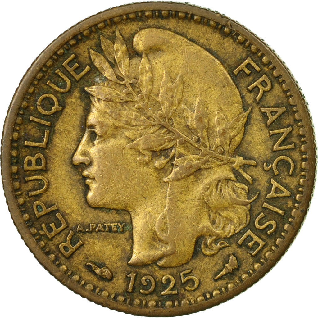 Moneta, Camerun, 50 Centimes, 1925, Paris, MB+, Alluminio-bronzo, KM:1