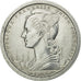 Coin, French West Africa, Franc, 1955, Paris, EF(40-45), Aluminum, KM:3