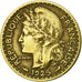 Coin, Cameroon, 50 Centimes, 1925, Paris, EF(40-45), Aluminum-Bronze, KM:1