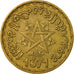 Coin, Morocco, Mohammed V, 10 Francs, 1951, Paris, VF(20-25), Aluminum-Bronze