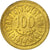 Coin, Tunisia, 100 Millim, 1983, Paris, VF(20-25), Brass, KM:309
