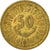 Moneta, Tunisia, 50 Millim, 1983, Paris, VF(30-35), Mosiądz, KM:308