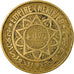 Coin, Morocco, Mohammed V, 50 Francs, 1951, Paris, VF(30-35), Aluminum-Bronze