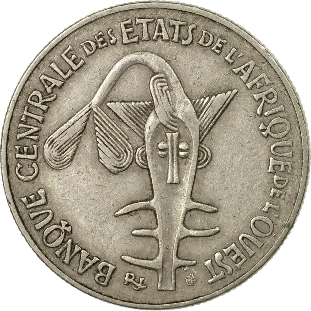 Munten, West Afrikaanse Staten, 50 Francs, 1982, Paris, FR+, Copper-nickel, KM:6