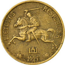 Moneta, Lituania, 5 Centai, 1925, King's Norton, MB+, Alluminio-bronzo, KM:72