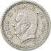 Moneta, Monaco, Louis II, Franc, Undated (1943), VF(30-35), Aluminium, KM:120