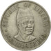 Coin, Liberia, 25 Cents, 1976, VF(30-35), Copper-nickel, KM:30