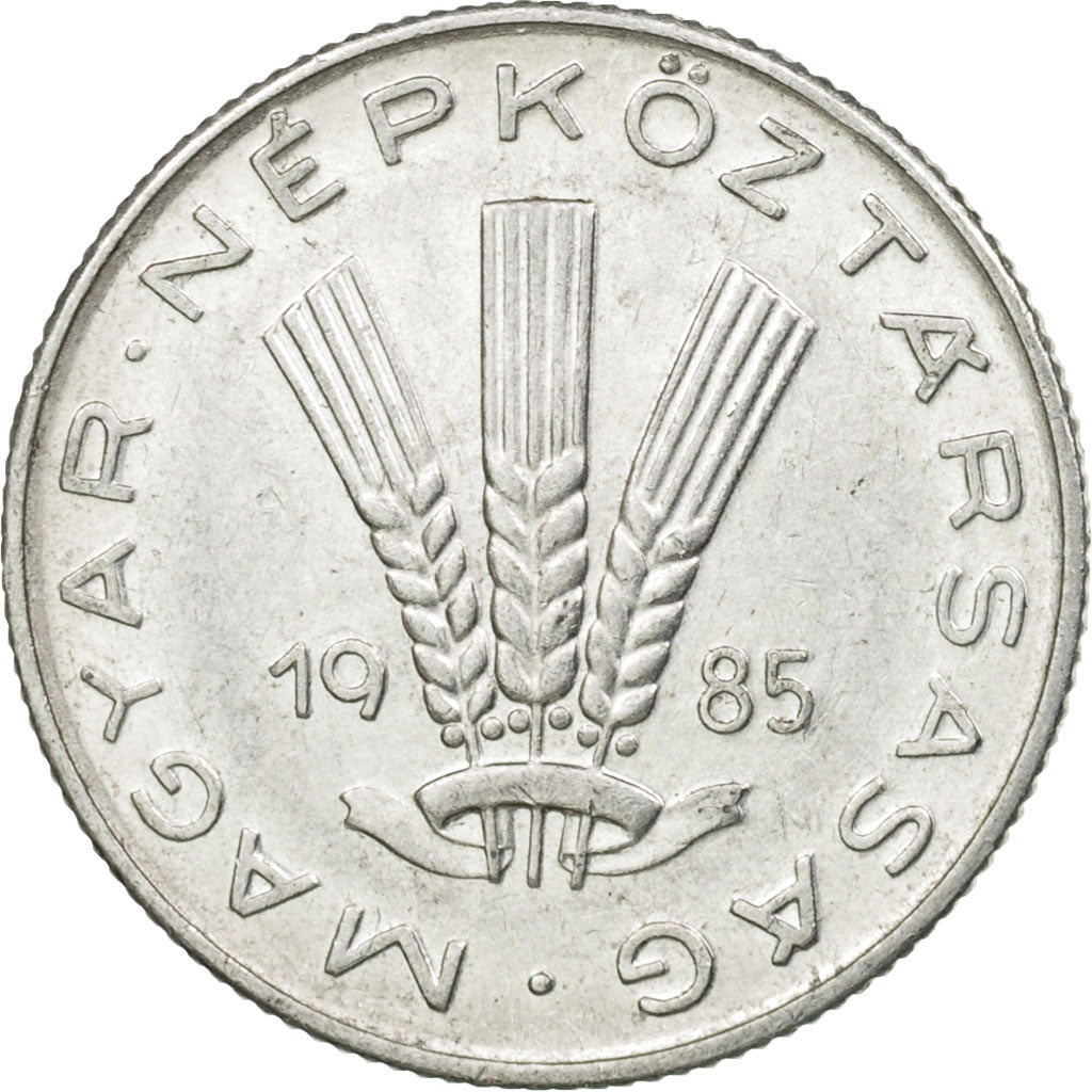 Coin, Hungary, 20 Fillér, 1985, Budapest, EF(40-45), Aluminum, KM:573