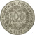 Munten, West Afrikaanse Staten, 100 Francs, 1987, Paris, FR+, Nickel, KM:4