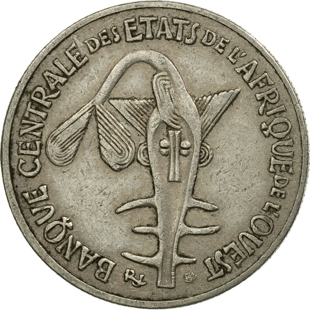 Munten, West Afrikaanse Staten, 50 Francs, 1990, Paris, FR+, Copper-nickel, KM:6