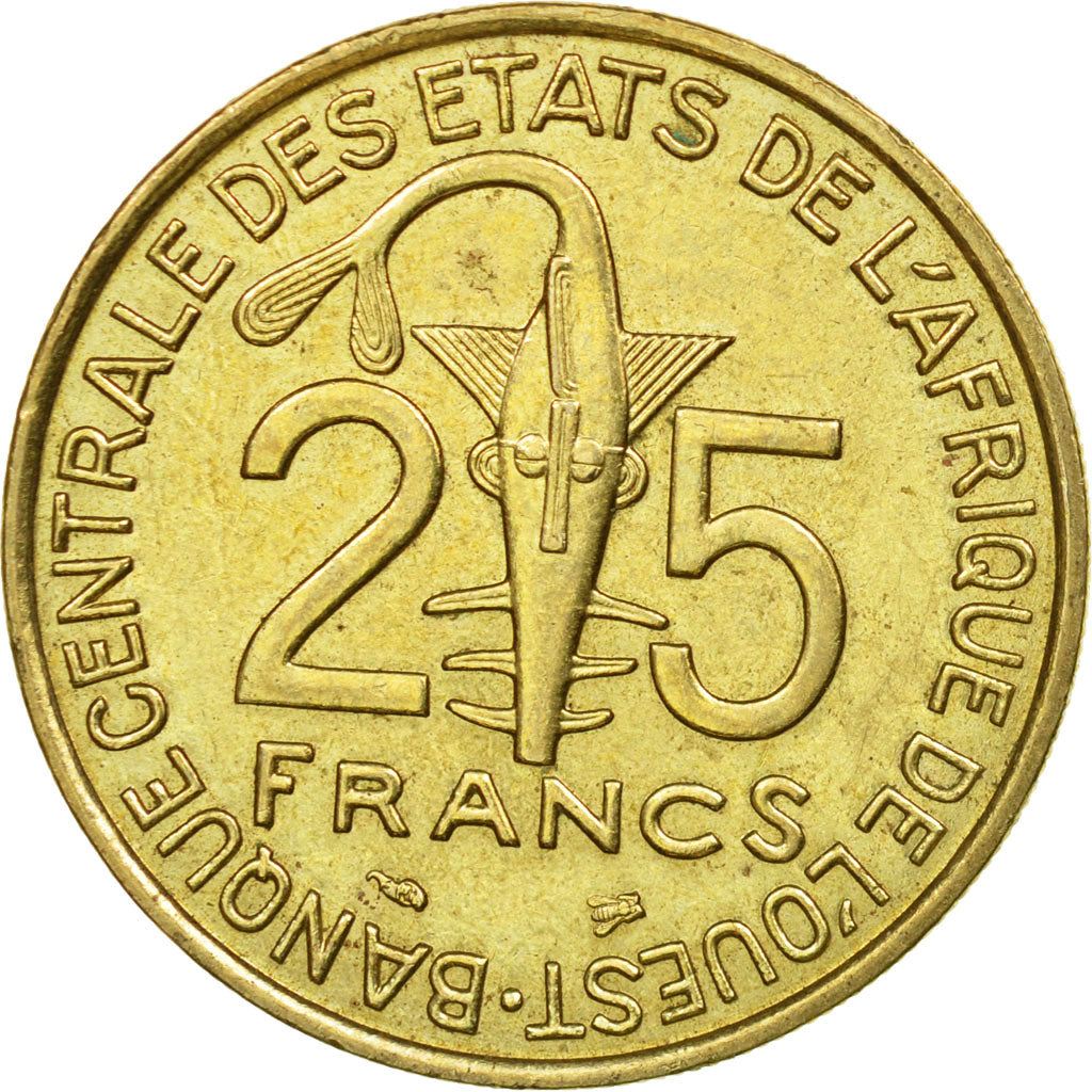 Moneta, Stati dell'Africa occidentale, 25 Francs, 1997, Paris, BB