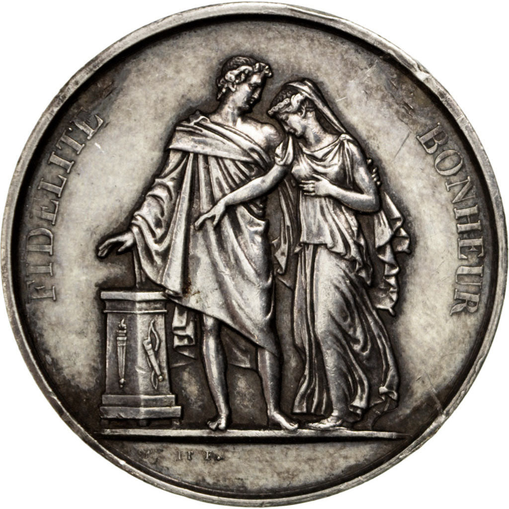 France, Medal, Second French Empire, Religions & beliefs, Petit, TTB+, Argent