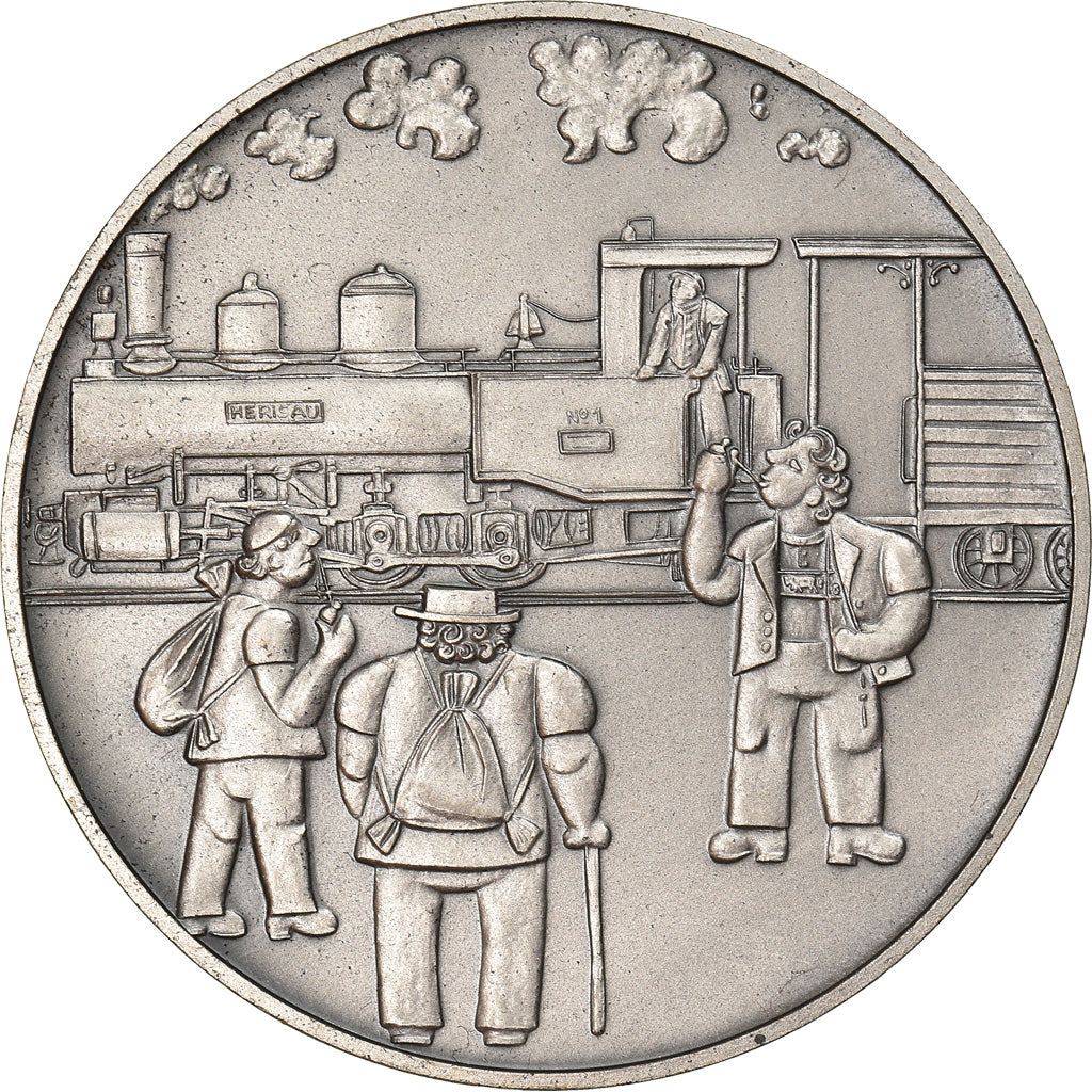 Suisse, Médaille, 100 Jahre Appenzellerbahn, Railway, 1975, Luchetta, SPL