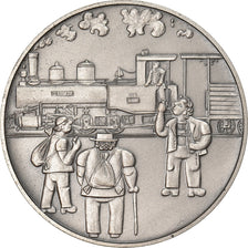 Suisse, Médaille, 100 Jahre Appenzellerbahn, Railway, 1975, Luchetta, SPL