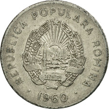 Coin, Romania, 25 Bani, 1960, VF(30-35), Nickel Clad Steel, KM:88