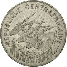Coin, Central African Republic, 100 Francs, 1979, Paris, VF(30-35), Nickel, KM:7