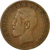 Coin, Romania, Carol I, 5 Bani, 1884, VF(30-35), Copper, KM:19