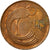 Coin, IRELAND REPUBLIC, Penny, 1980, VF(20-25), Bronze, KM:20