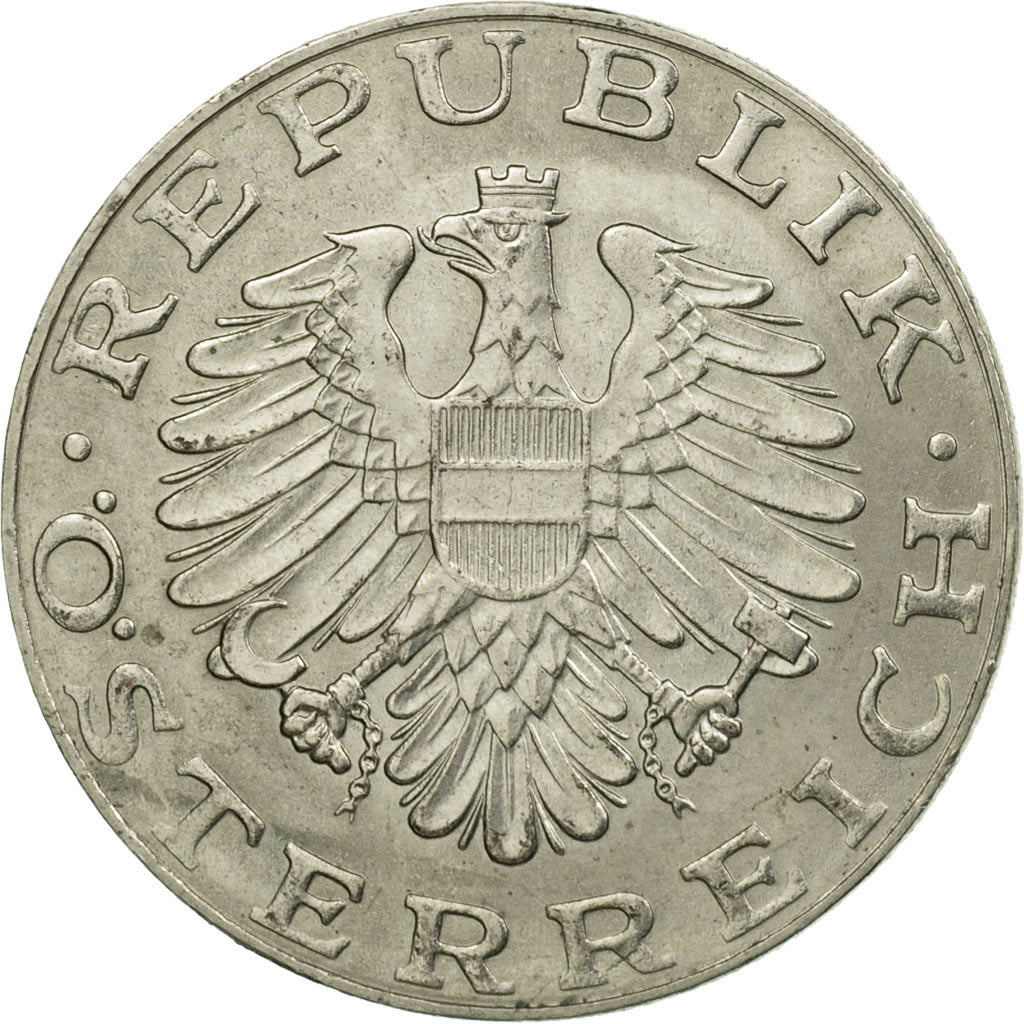 Coin, Austria, 10 Schilling, 1984, Royal Canadian Mint, VF(30-35), Copper-Nickel