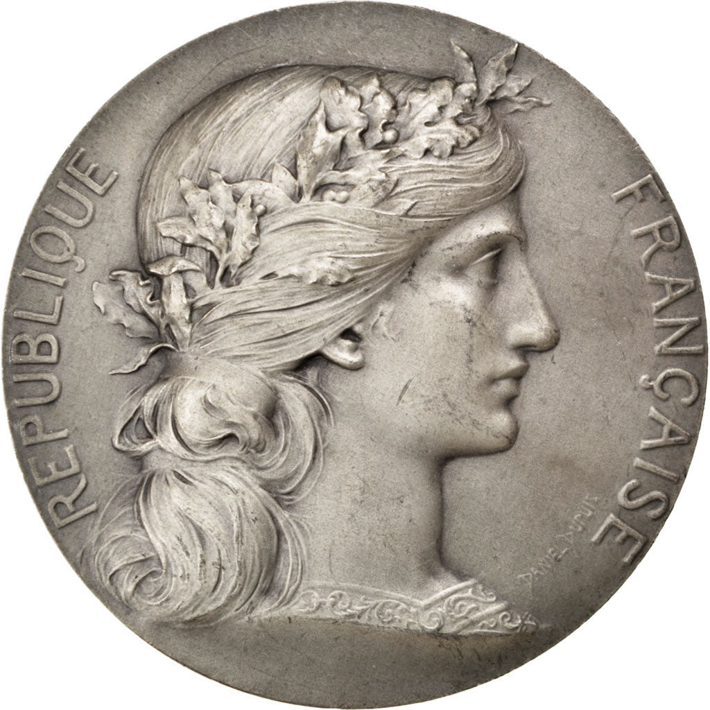 France, Medal, French Third Republic, Sports & leisure, Dupuis.D, SUP, Argent