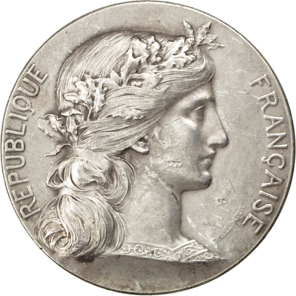 Frankreich, Medal, French Third Republic, Politics, Society, War, Dupuis.D, SS+