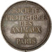 FRANCE, Fauna, French Third Republic, Medal, AU(55-58), Silver, 41, 38.30