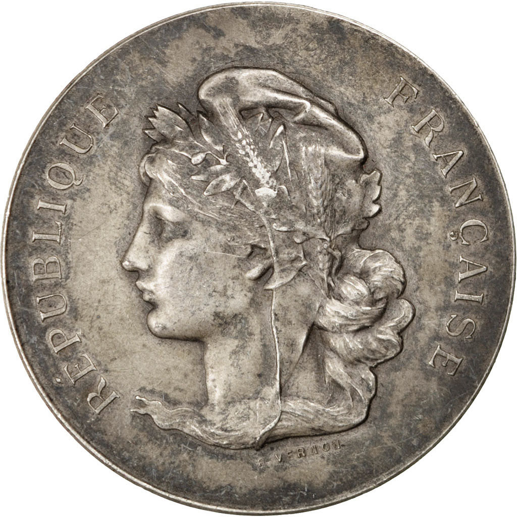 France, Medal, French Third Republic, Business & industry, Vernon, EF(40-45)