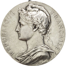 Francia, Medal, French Third Republic, Business & industry, Borrel, BB+, Argento