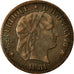 Münze, Haiti, Centime, 1881, S+, Bronze, KM:42