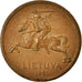 Moneta, Lituania, 20 Centu, 1991, MB+, Bronzo, KM:89