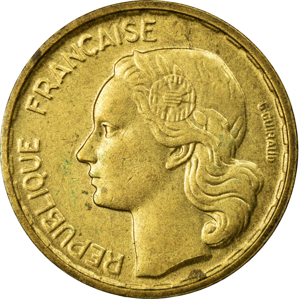 Monnaie, France, Guiraud, 20 Francs, 1950, Paris, TB+, Aluminum-Bronze