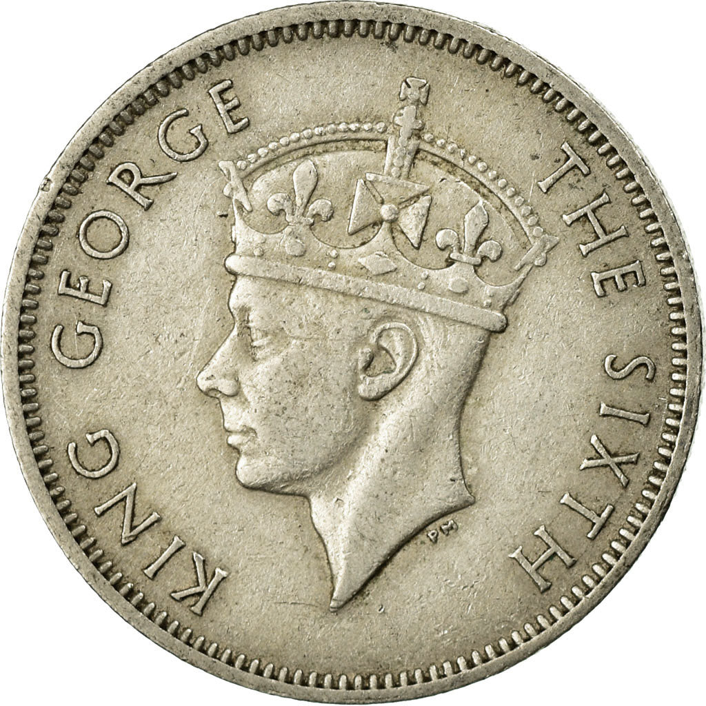 Monnaie, Southern Rhodesia, George VI, Shilling, 1948, British Royal Mint, TB+