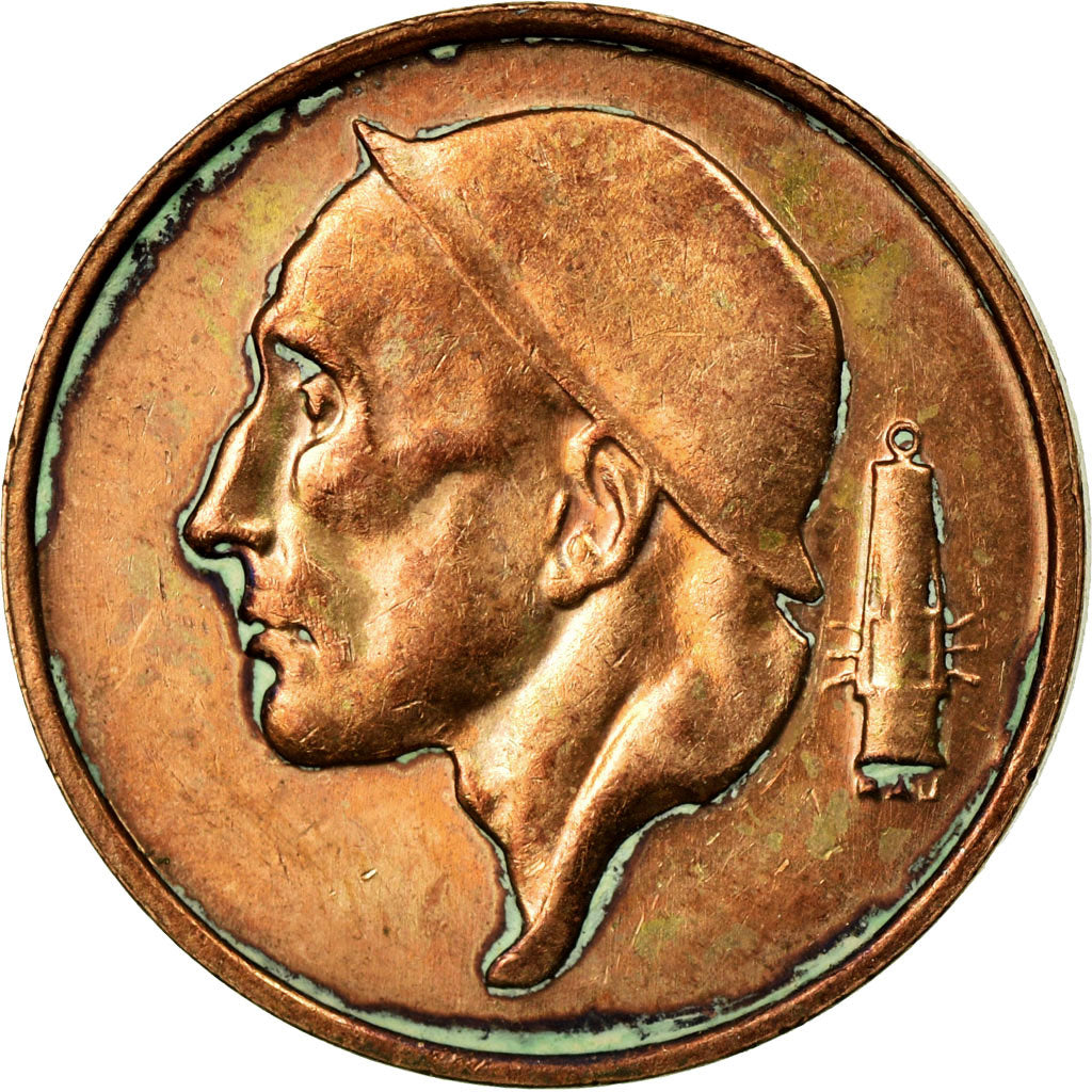 Coin, Belgium, Baudouin I, 50 Centimes, 1980, VF(30-35), Bronze, KM:148.1