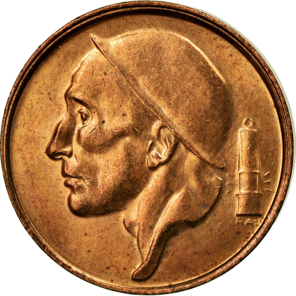 Coin, Belgium, Baudouin I, 50 Centimes, 1988, AU(50-53), Bronze, KM:149.1