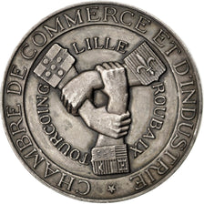 FRANCE, Business & industry, French Fifth Republic, Medal, AU(55-58), Silver,...