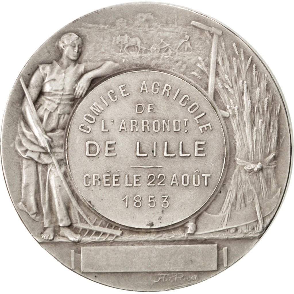 FRANCE, Business & industry, French Third Republic, Medal, AU(55-58), Bottée, S.