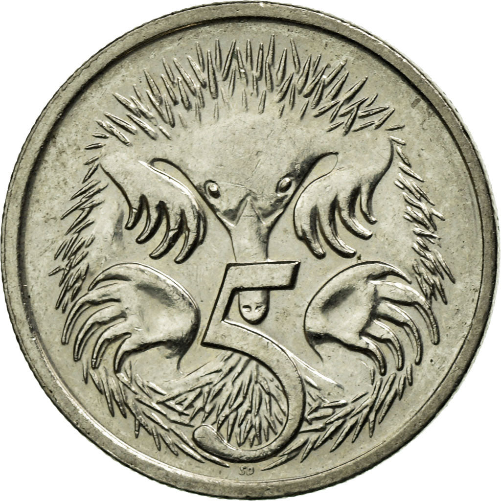 Moneta, Australia, Elizabeth II, 5 Cents, 2005, Melbourne, EF(40-45)