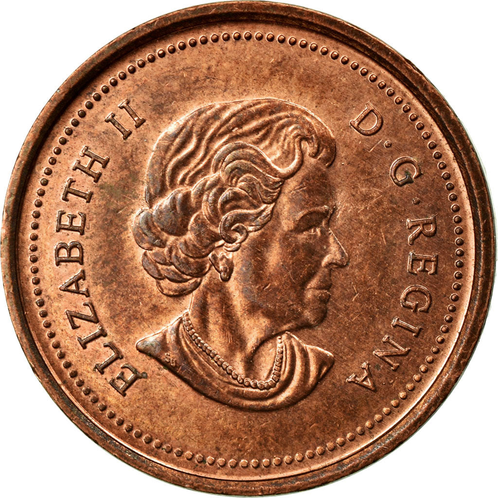 Coin, Canada, Elizabeth II, Cent, 2006, Royal Canadian Mint, EF(40-45), Copper