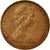 Moneta, Nowa Zelandia, Elizabeth II, 2 Cents, 1967, EF(40-45), Bronze, KM:32.1