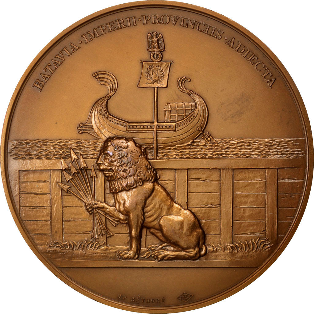 France, Medal, First French Empire, History, AU(50-53), Bronze