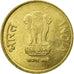 Moneda, INDIA-REPÚBLICA, 5 Rupees, 2011, MBC, Níquel - latón, KM:399.1