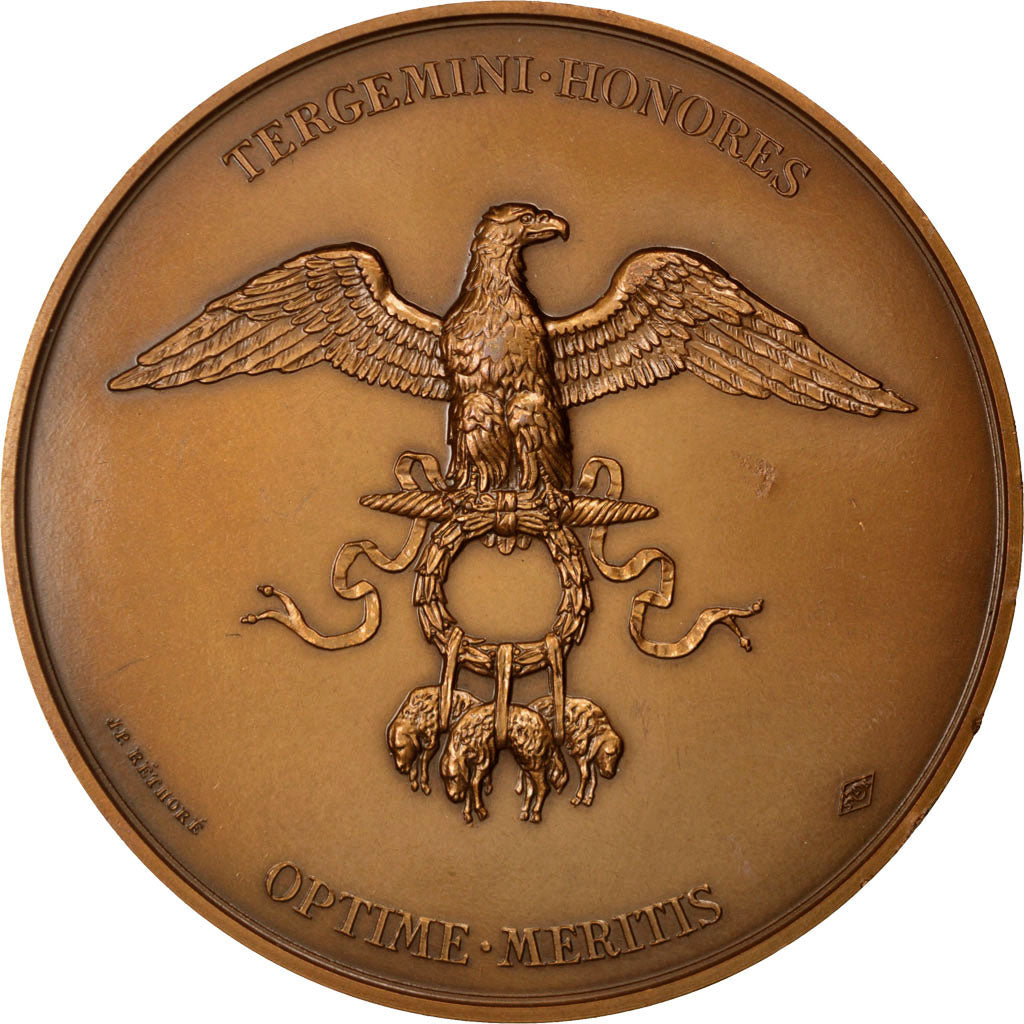 France, Medal, First French Empire, History, AU(50-53), Bronze