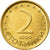 Monnaie, Bulgarie, 2 Stotinki, 2000, TTB+, Brass plated steel, KM:238a