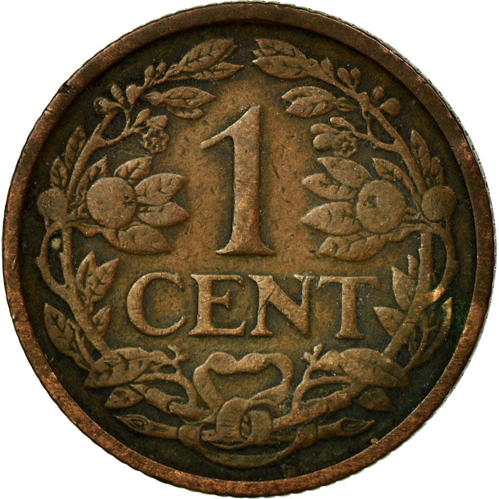 Moneta, Paesi Bassi, Wilhelmina I, Cent, 1916, MB+, Bronzo, KM:152