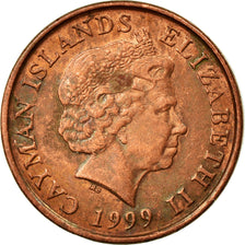 Coin, Cayman Islands, Elizabeth II, Cent, 1999, British Royal Mint, EF(40-45)