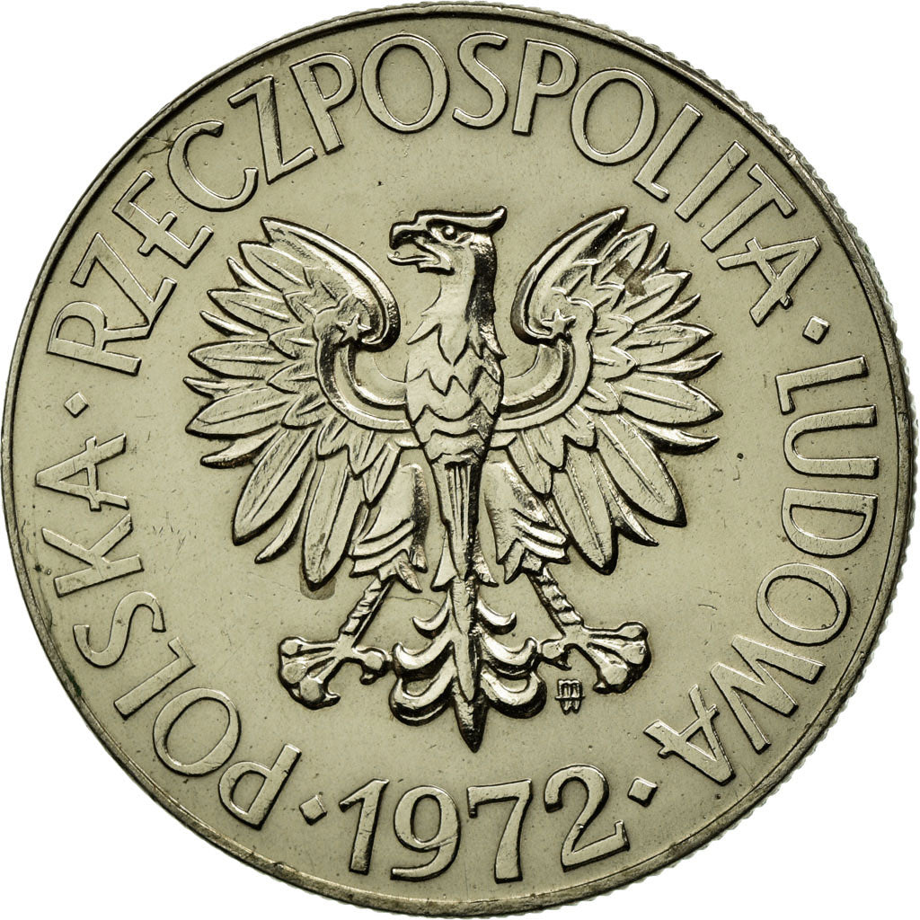 Monnaie, Pologne, 10 Zlotych, 1972, Warsaw, TTB+, Copper-nickel, KM:50a