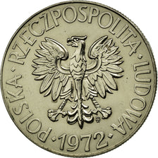 Monnaie, Pologne, 10 Zlotych, 1972, Warsaw, TTB+, Copper-nickel, KM:50a