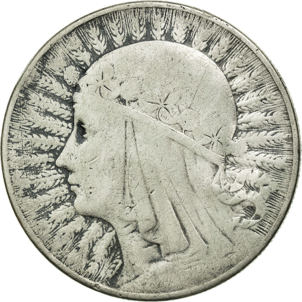 Monnaie, Pologne, 10 Zlotych, 1933, Warsaw, TB+, Argent, KM:22