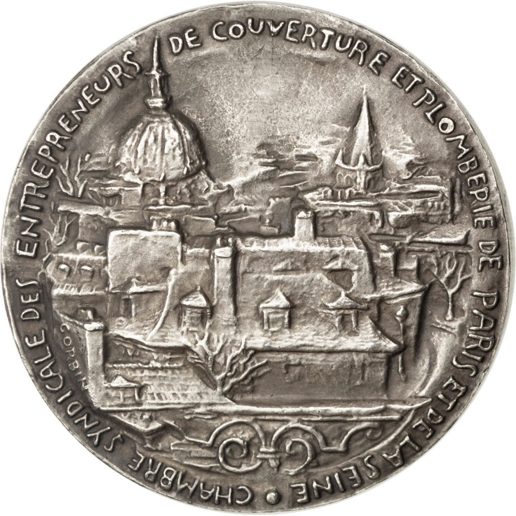Frankrijk, Medal, French Fourth Republic, Business & industry, Corbin, PR